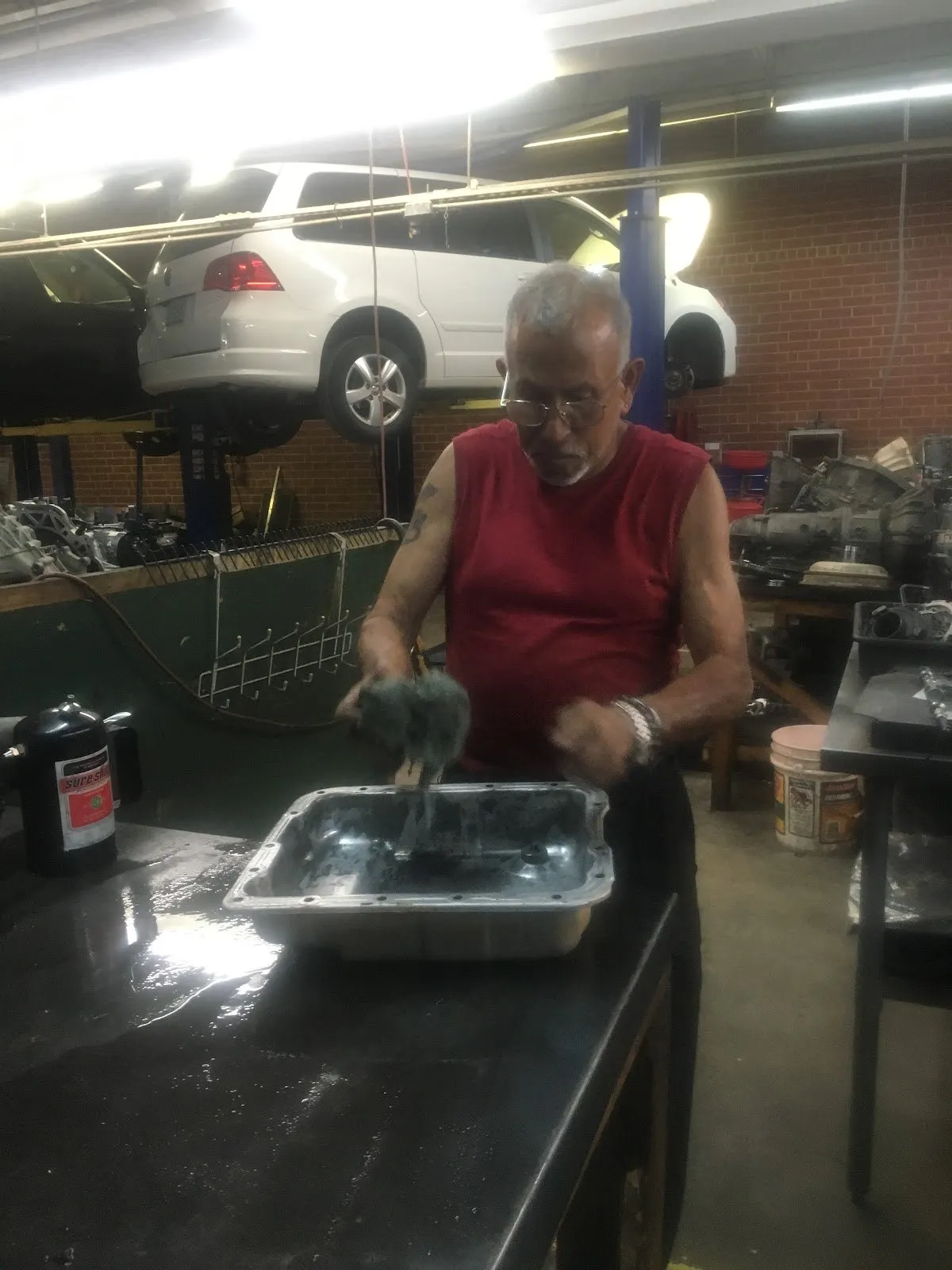 Transmission Fluid Service at Transpecialists of Hickory